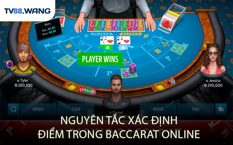 Nguyên Tắc Xác Định Điểm Trong Baccarat Online